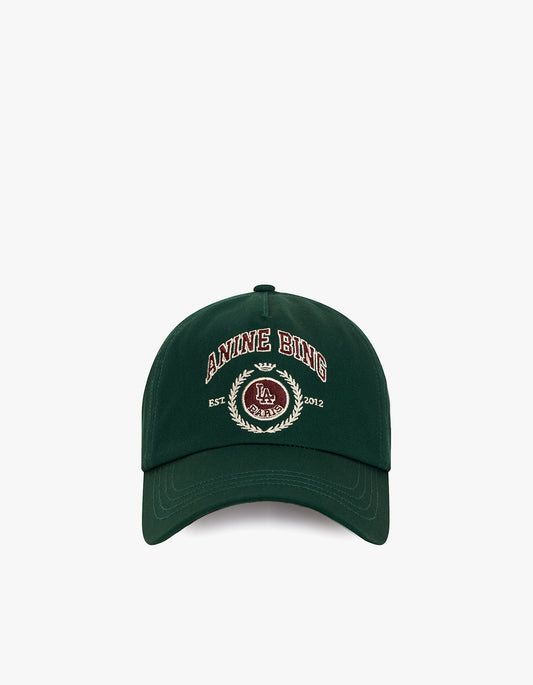 Jeremy Baseball Cap Collegiate - Deep Emerald