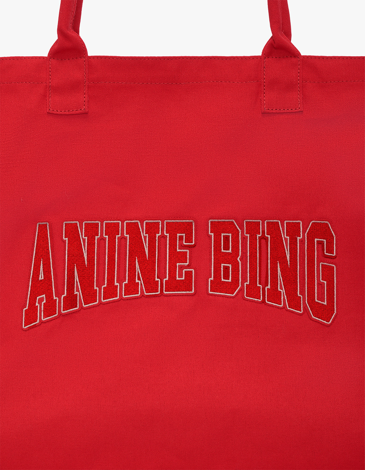 Leo Canvas Tote - Tango Red