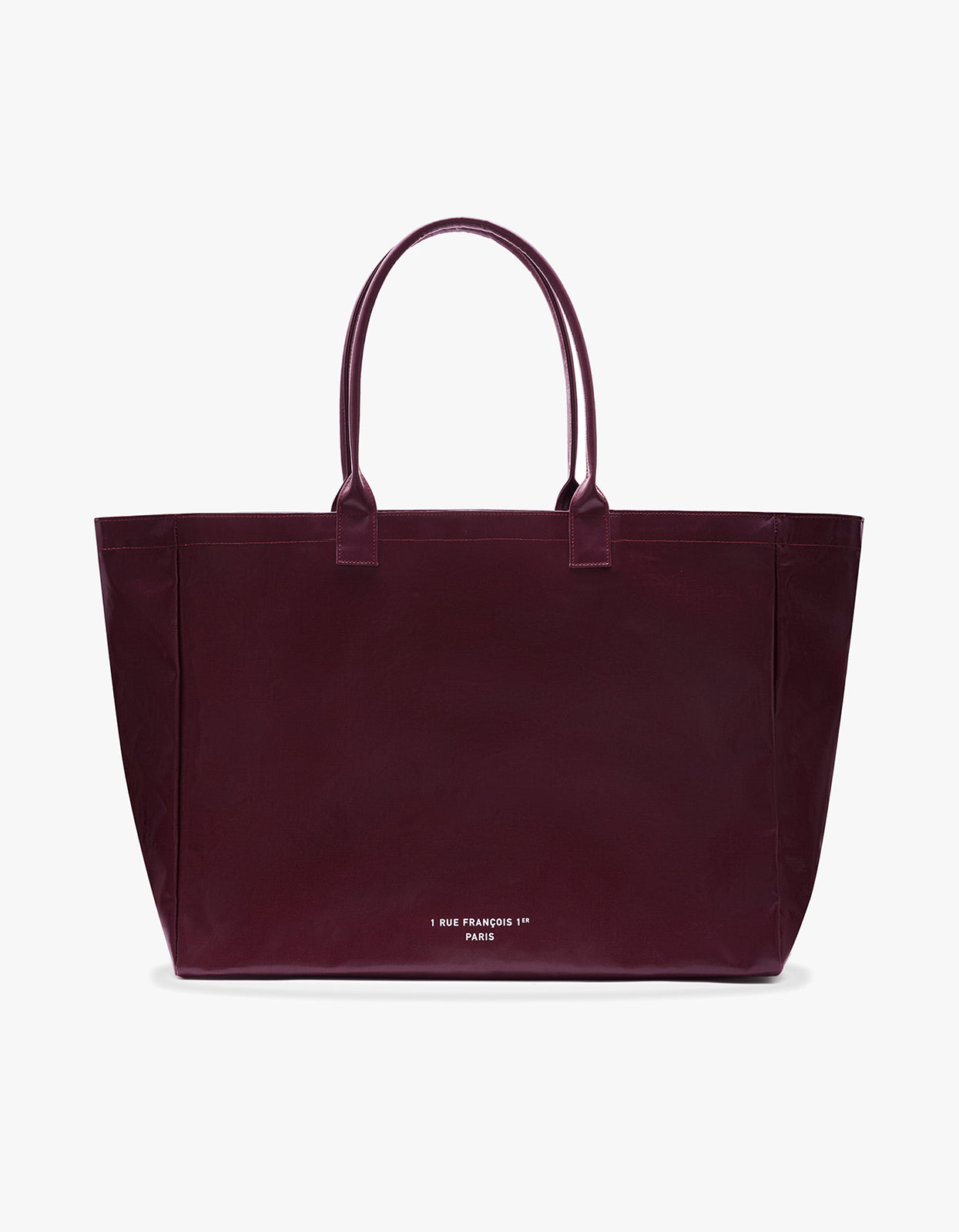Leo Coated Canvas Tote - Fig