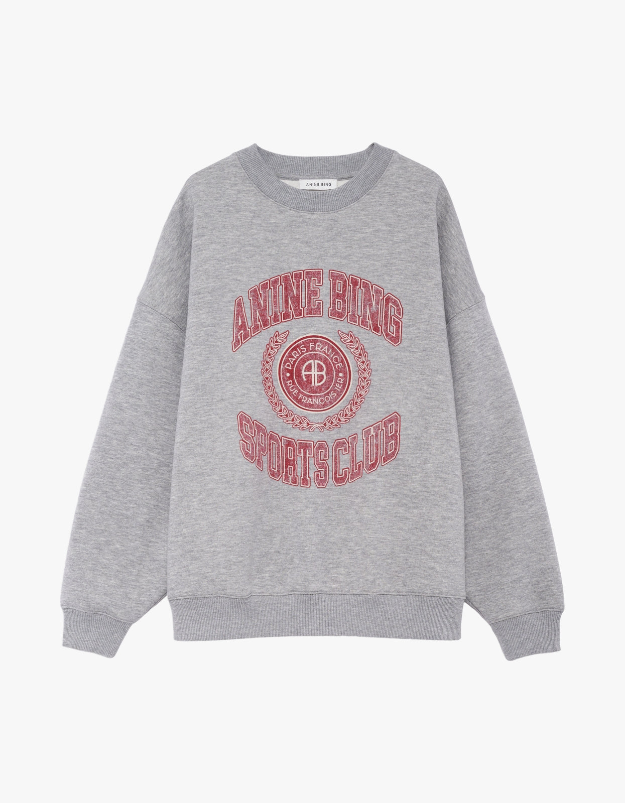 Miles Sweatshirt Collegiate - Grey