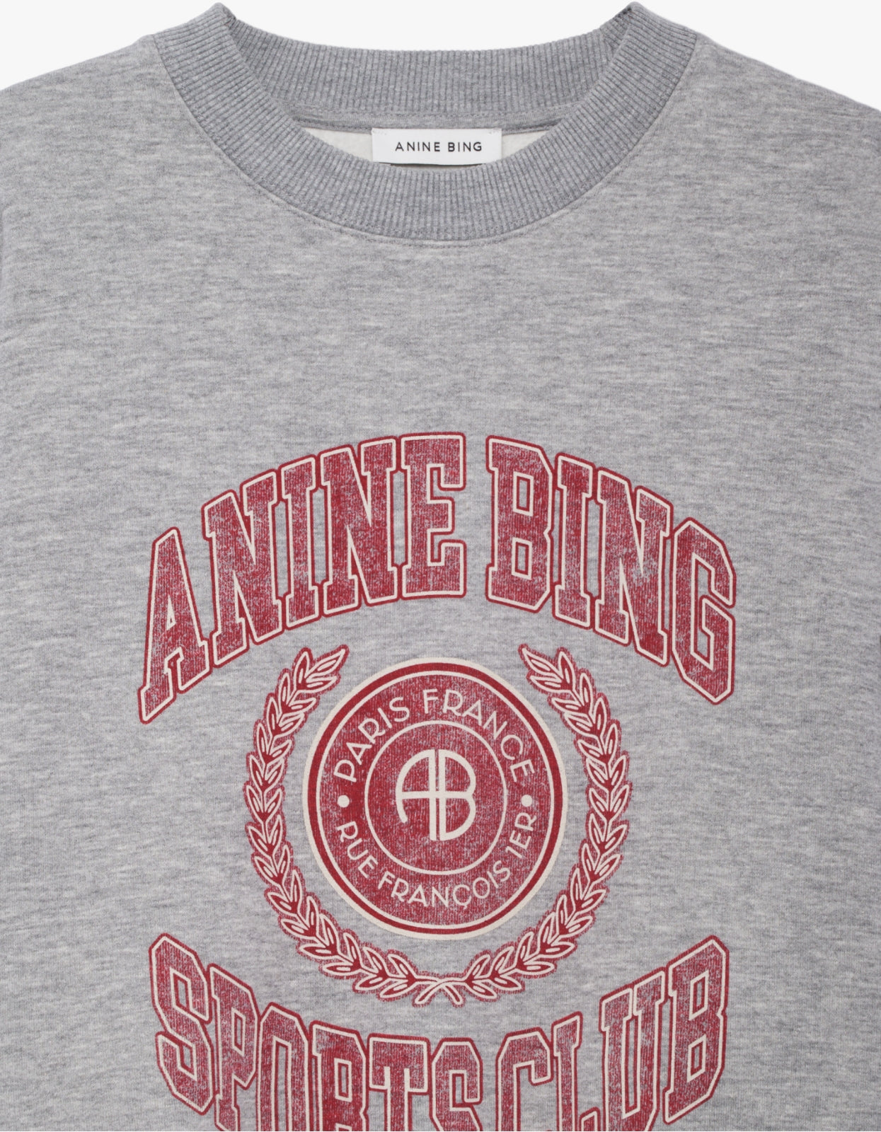 Miles Sweatshirt Collegiate - Grey