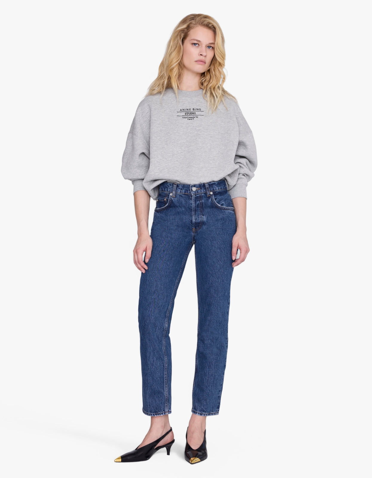 Miles Sweatshirt Studio - Heather Grey