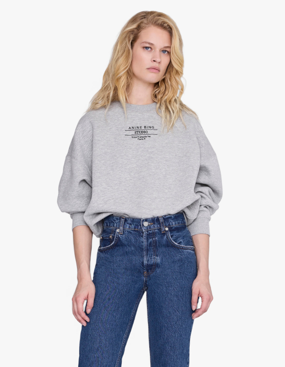 Miles Sweatshirt Studio - Heather Grey