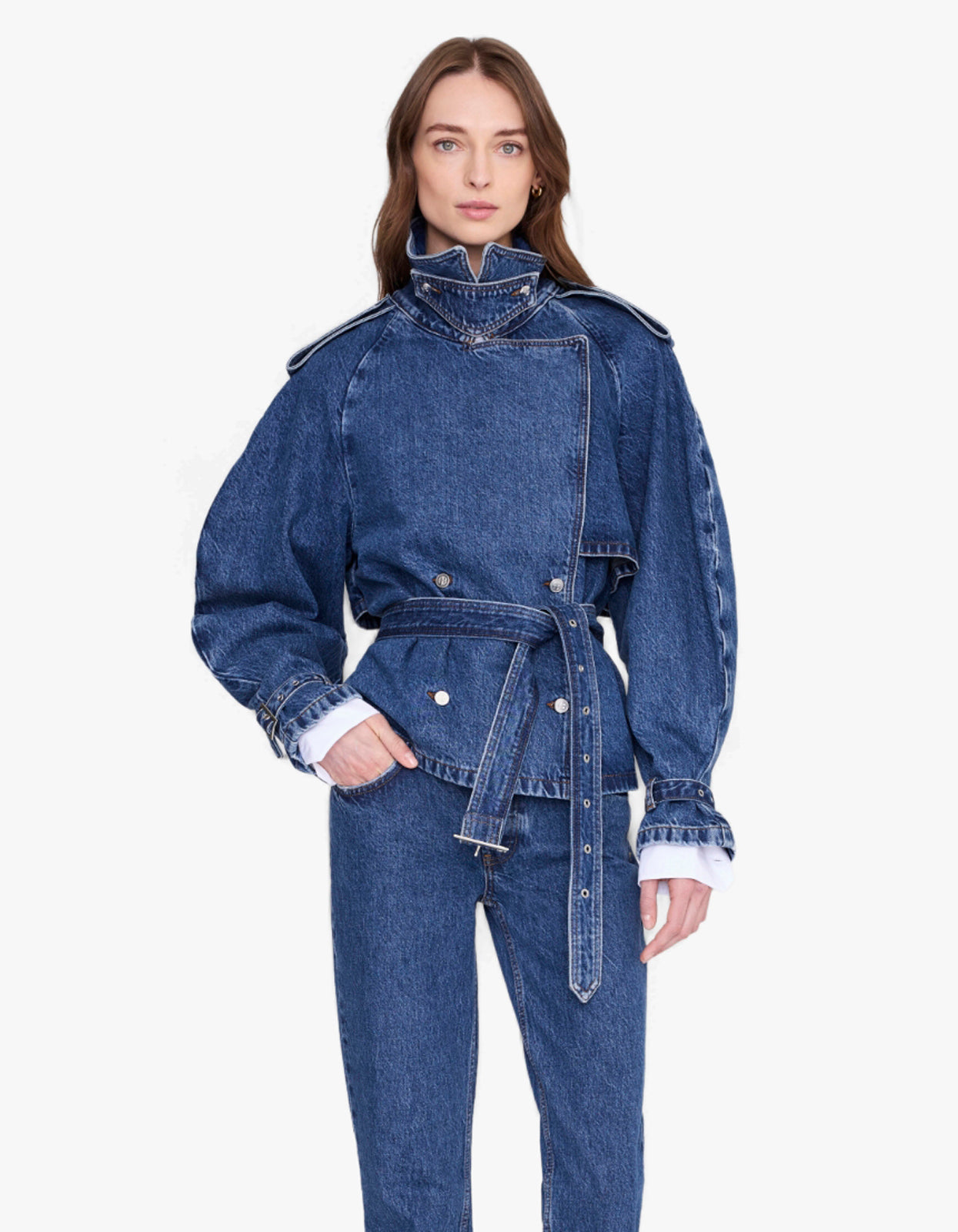 Pascale Trench - Clean Indigo