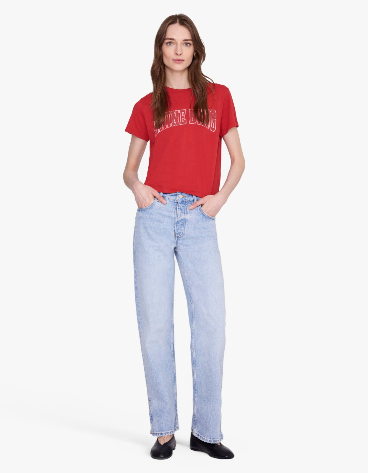 Shelley Tee - Tango Red
