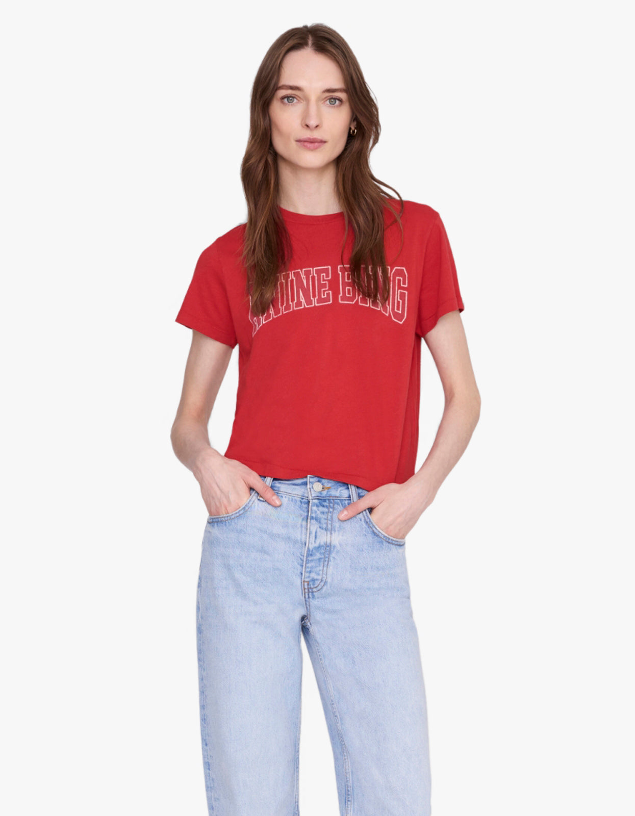 Shelley Tee - Tango Red