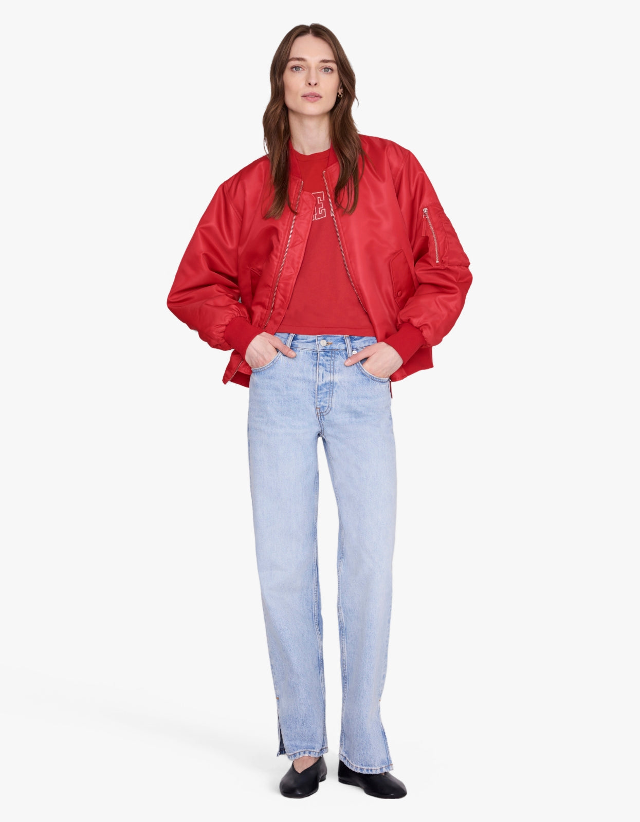 Shelley Tee - Tango Red