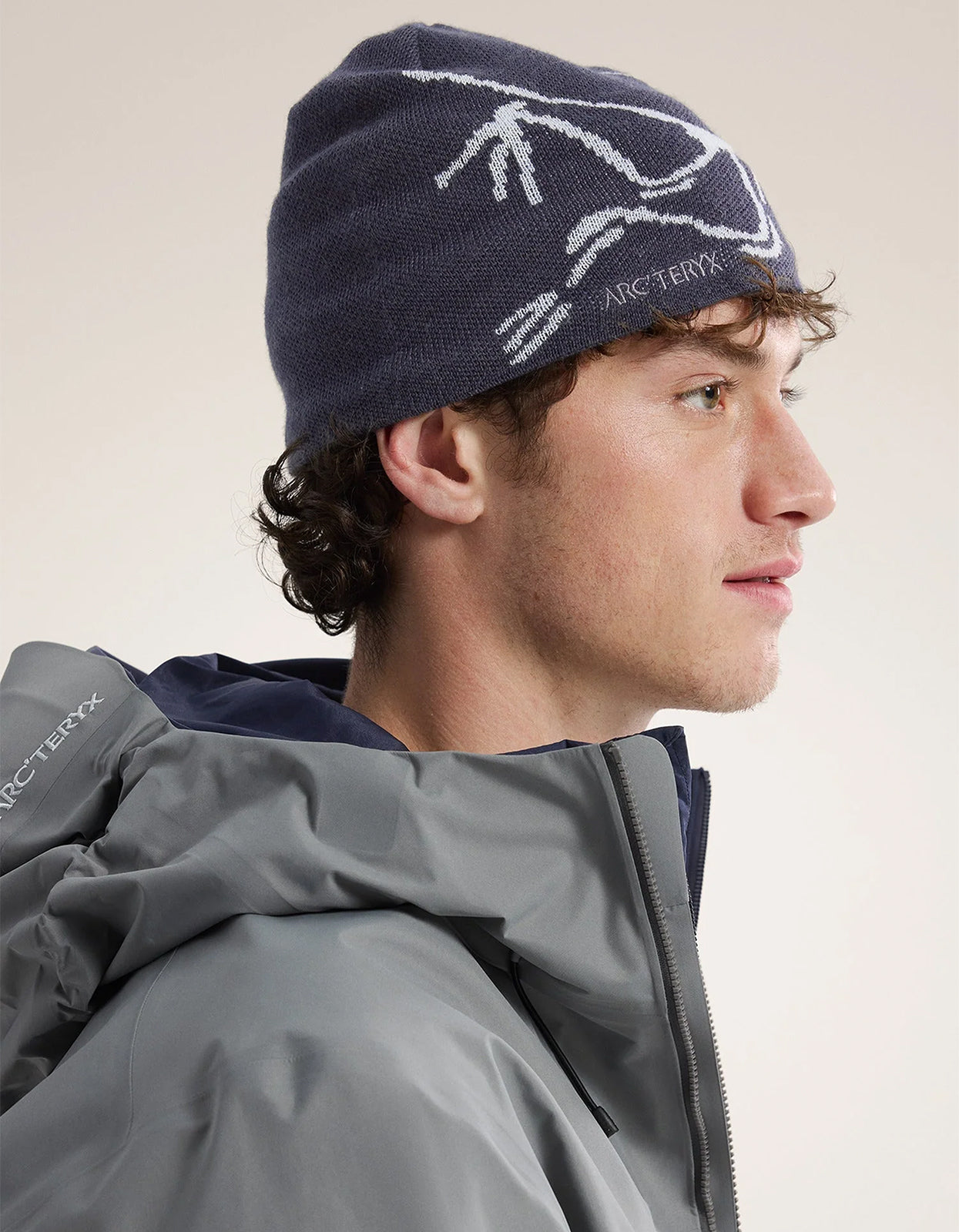 Bird Head Toque - Black Sapphire/Alpine