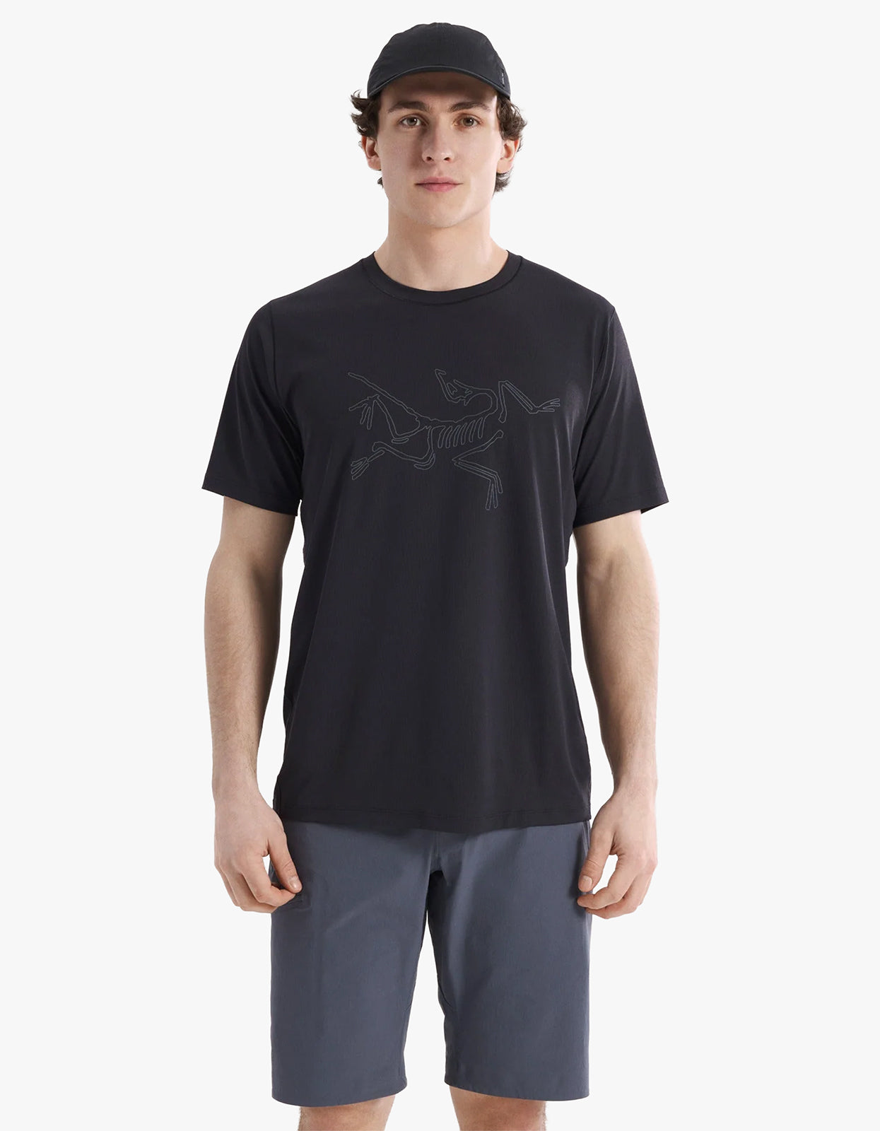 Cormac Logo S/S T Shirt Mens - Black