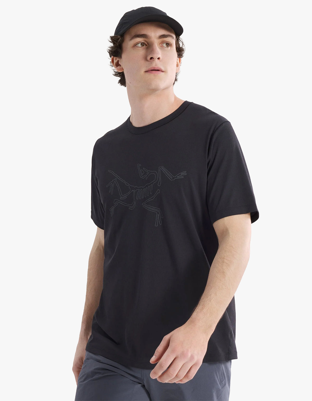 Cormac Logo S/S T Shirt Mens - Black