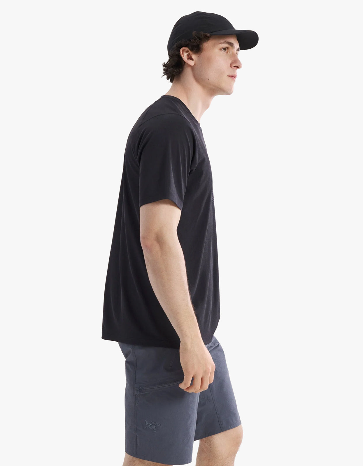 Cormac Logo S/S T Shirt Mens - Black