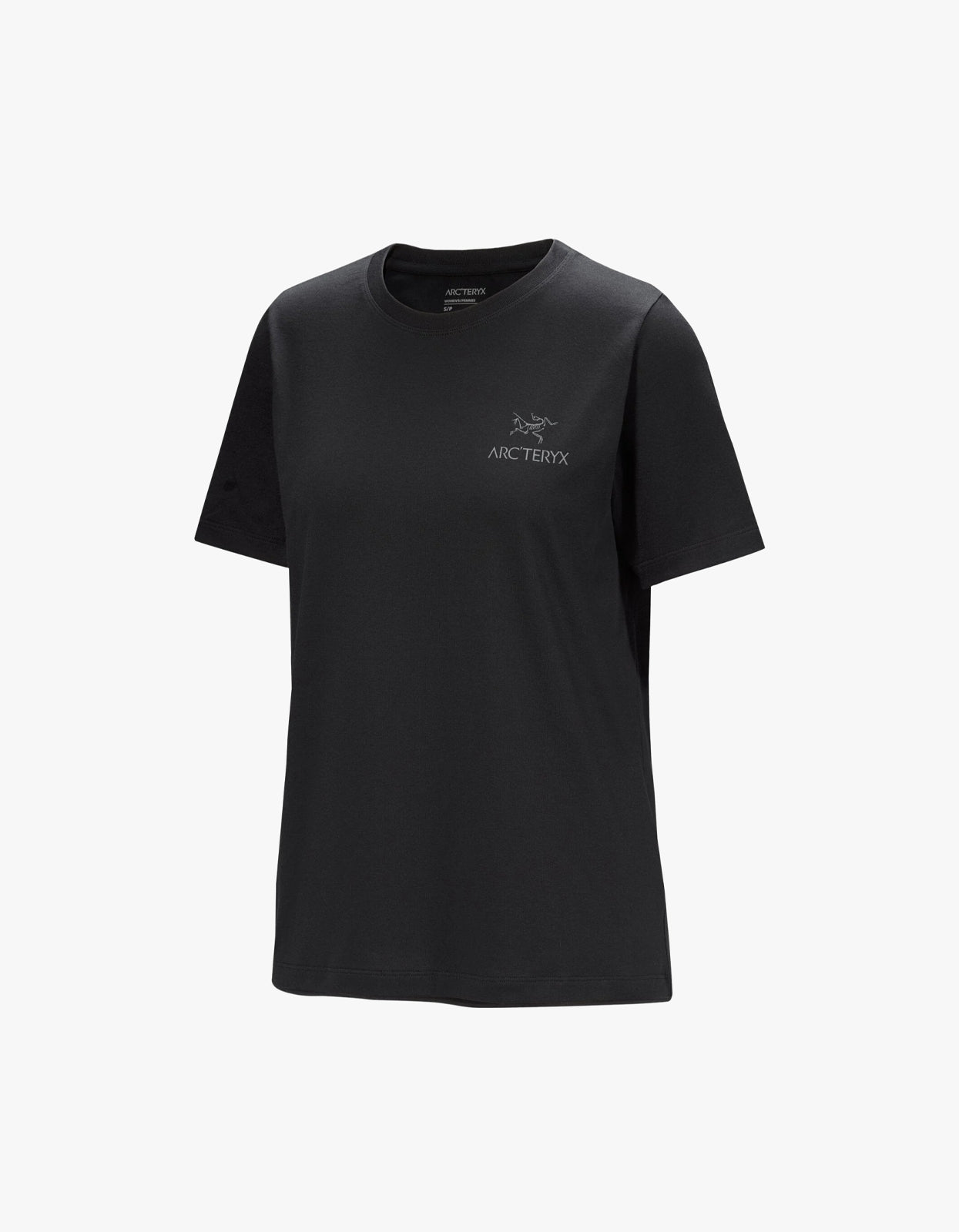 Womens Kragg Sl Cotton Emblem Crew S/S - Black