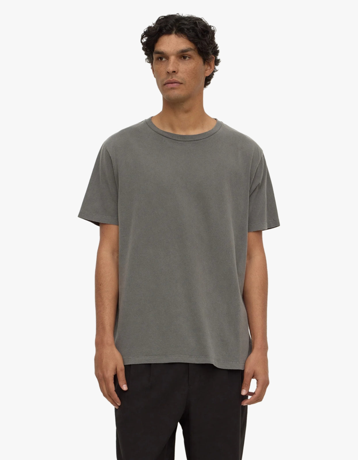 Elijah Tee - Washed Charcoal