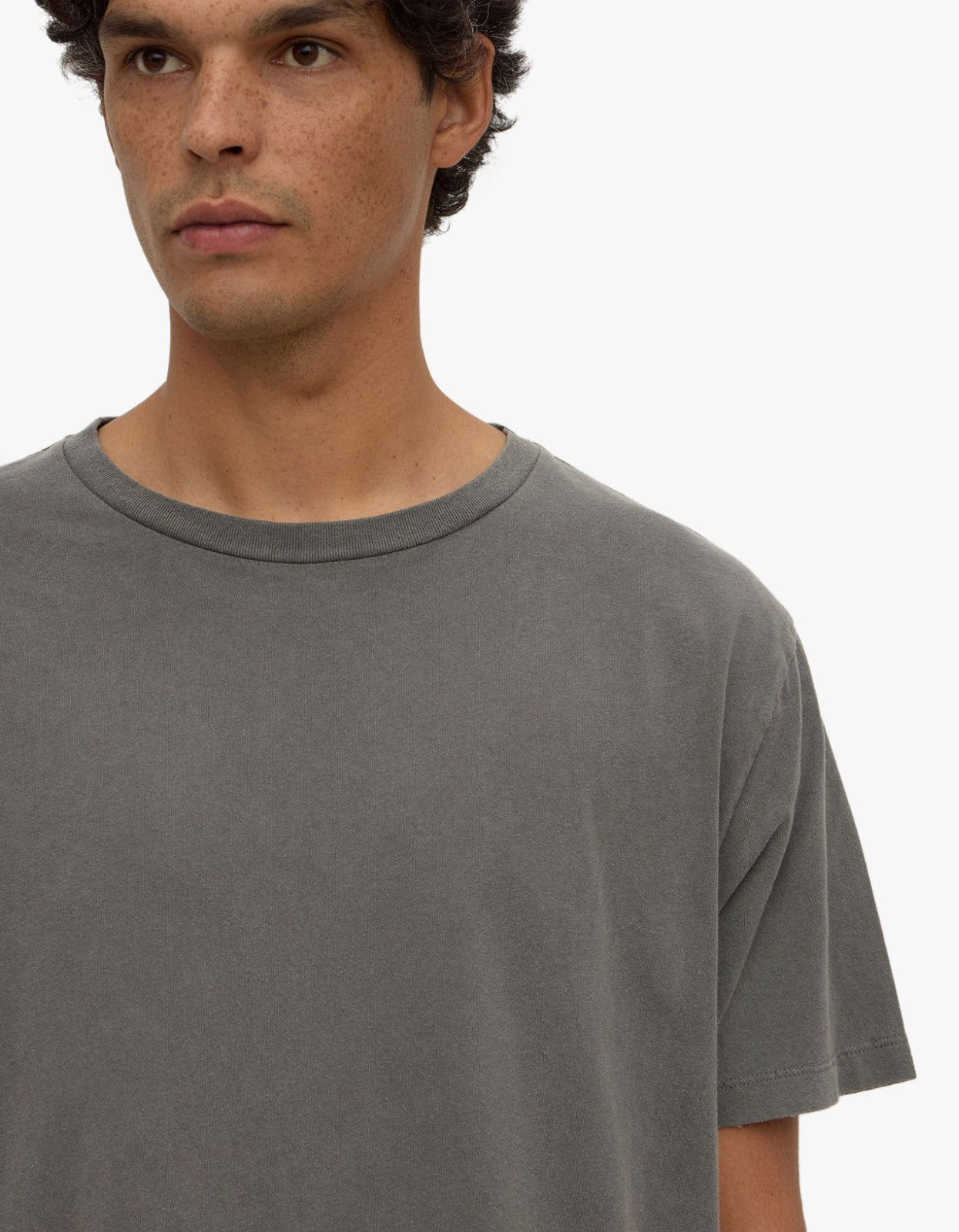 Elijah Tee - Washed Charcoal