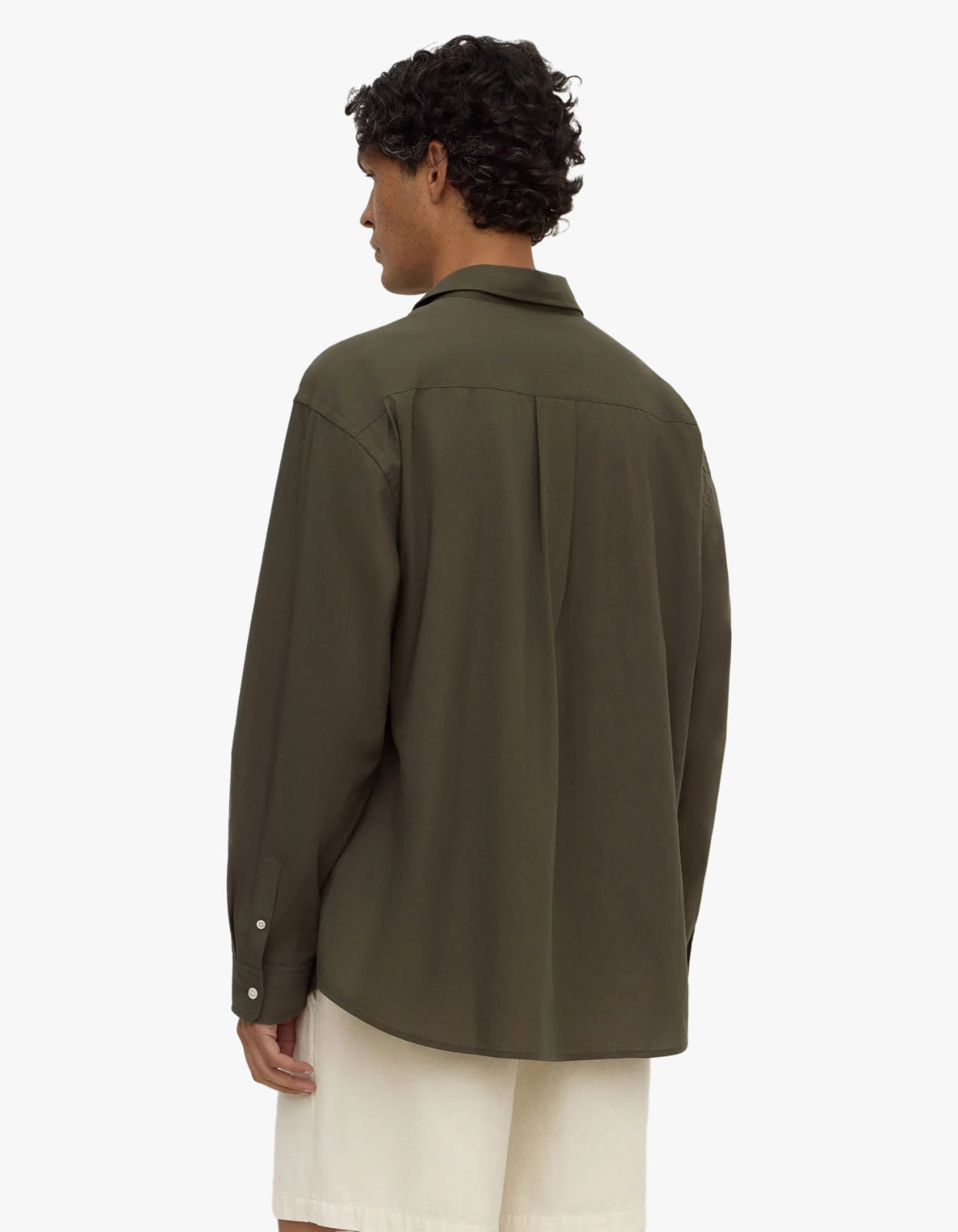 Franco Long Sleeve Shirt - Dark Military