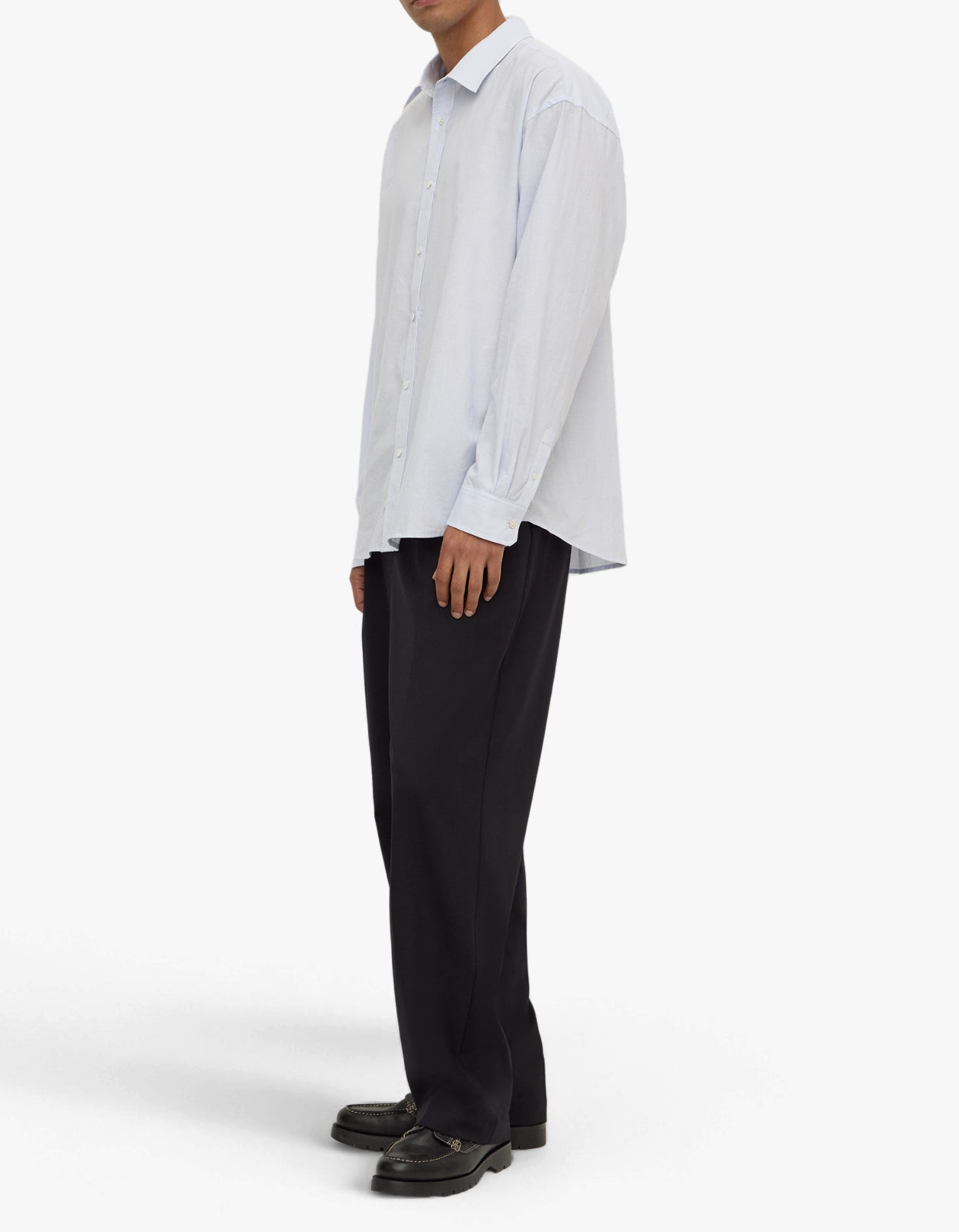 Franco Long Sleeve Shirt - Powder Blue