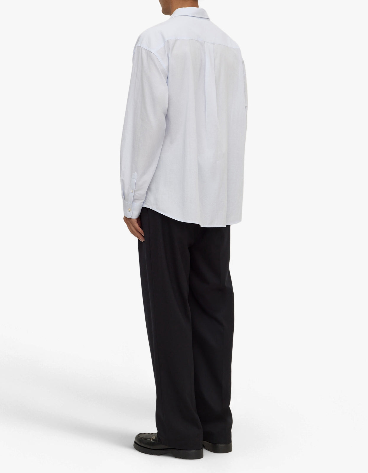 Franco Long Sleeve Shirt - Powder Blue