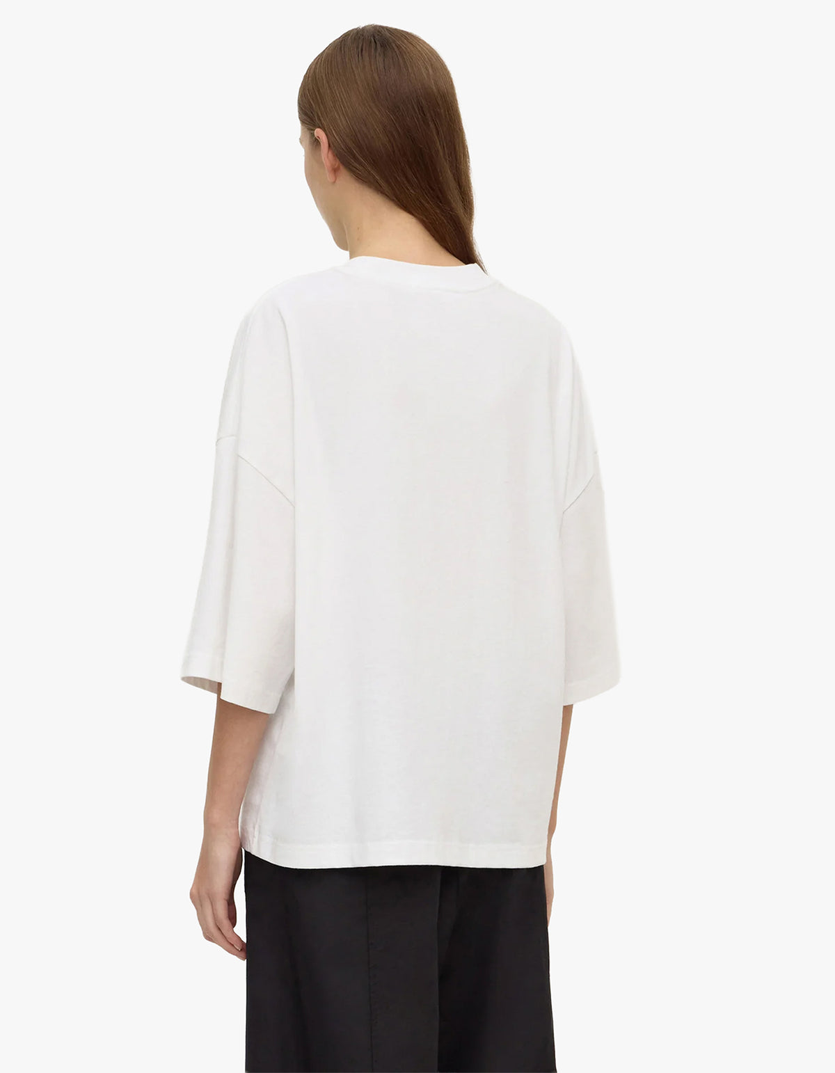 Max Cotton Oversized Tee - White