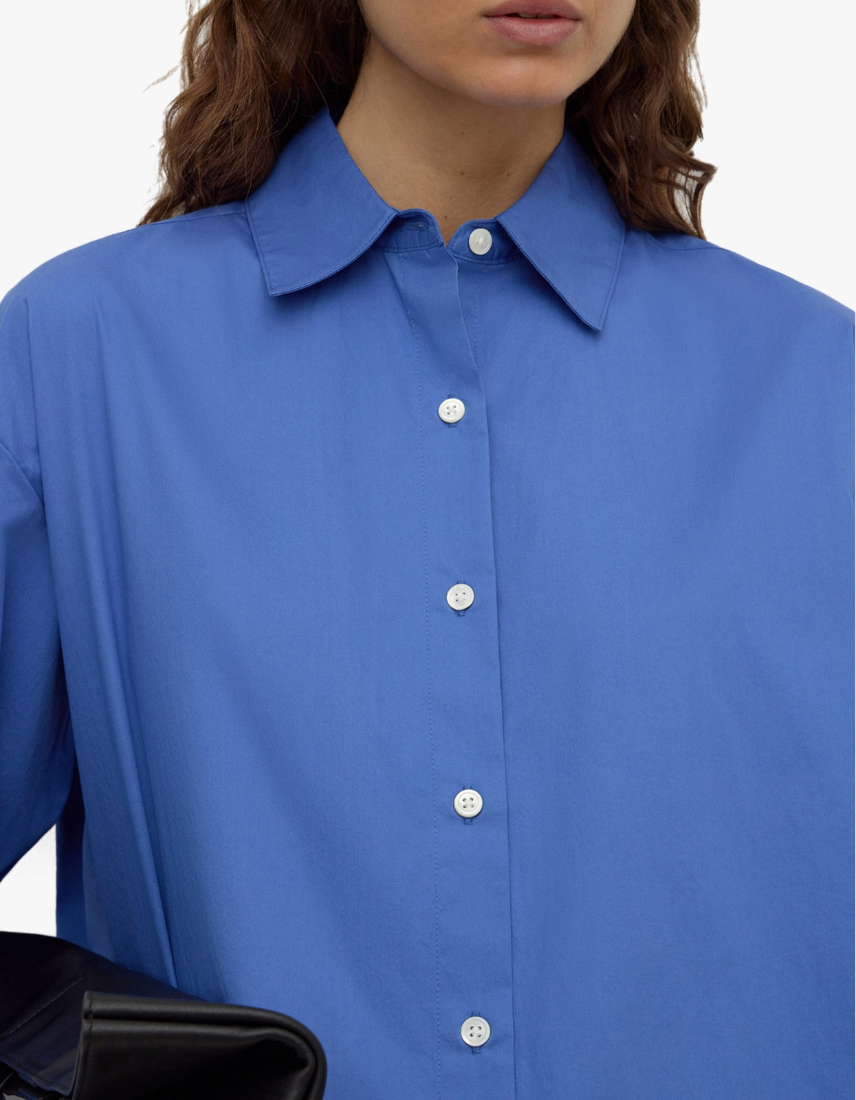 Micha Poplin L/S Shirt - New Blue