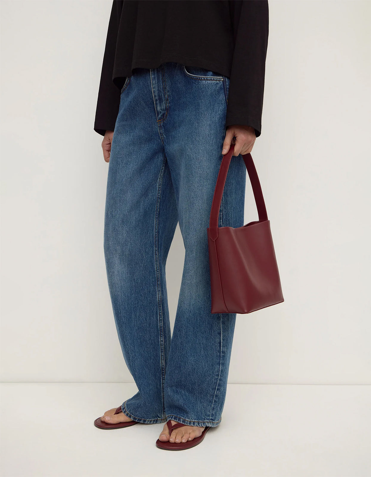 Nova Mini Bucket Bag - Raisin