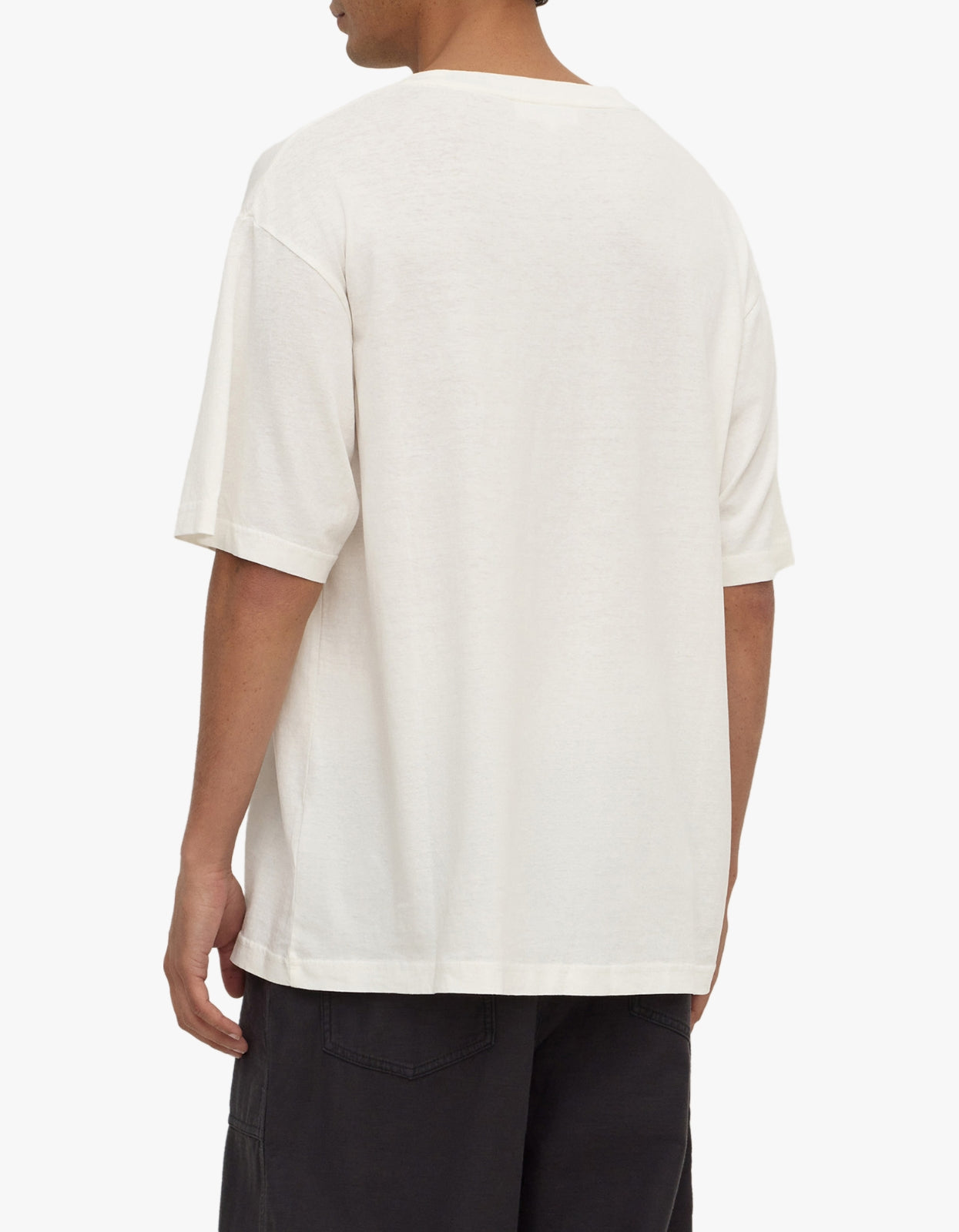 Slow Burn Cotton Hemp Tee - Antique White