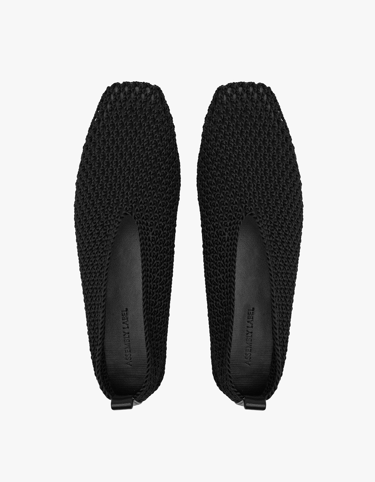 Willa Crochet Ballet Flat - Black