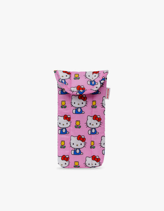 Puffy Glasses Sleeve - Hello Kitty Pink