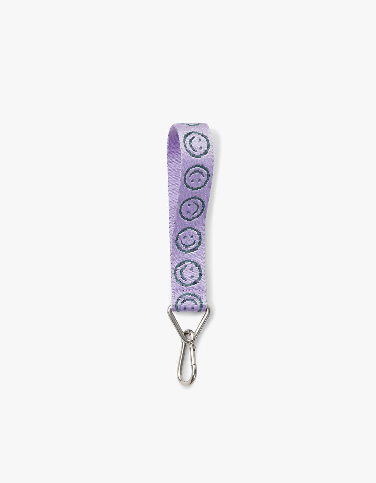 Logo Keychain - Lilac Happy