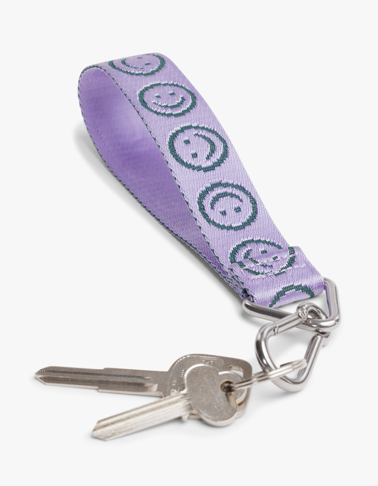 Logo Keychain - Lilac Happy