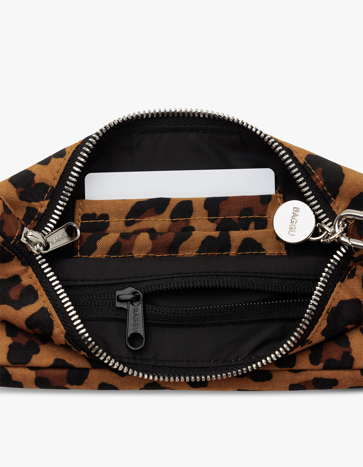 Nylon Pochette - Leopard