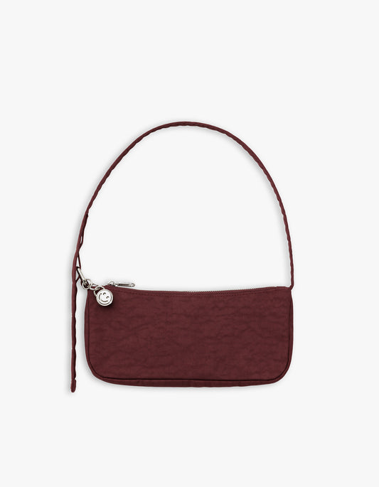 Nylon Pochette - Mahogany