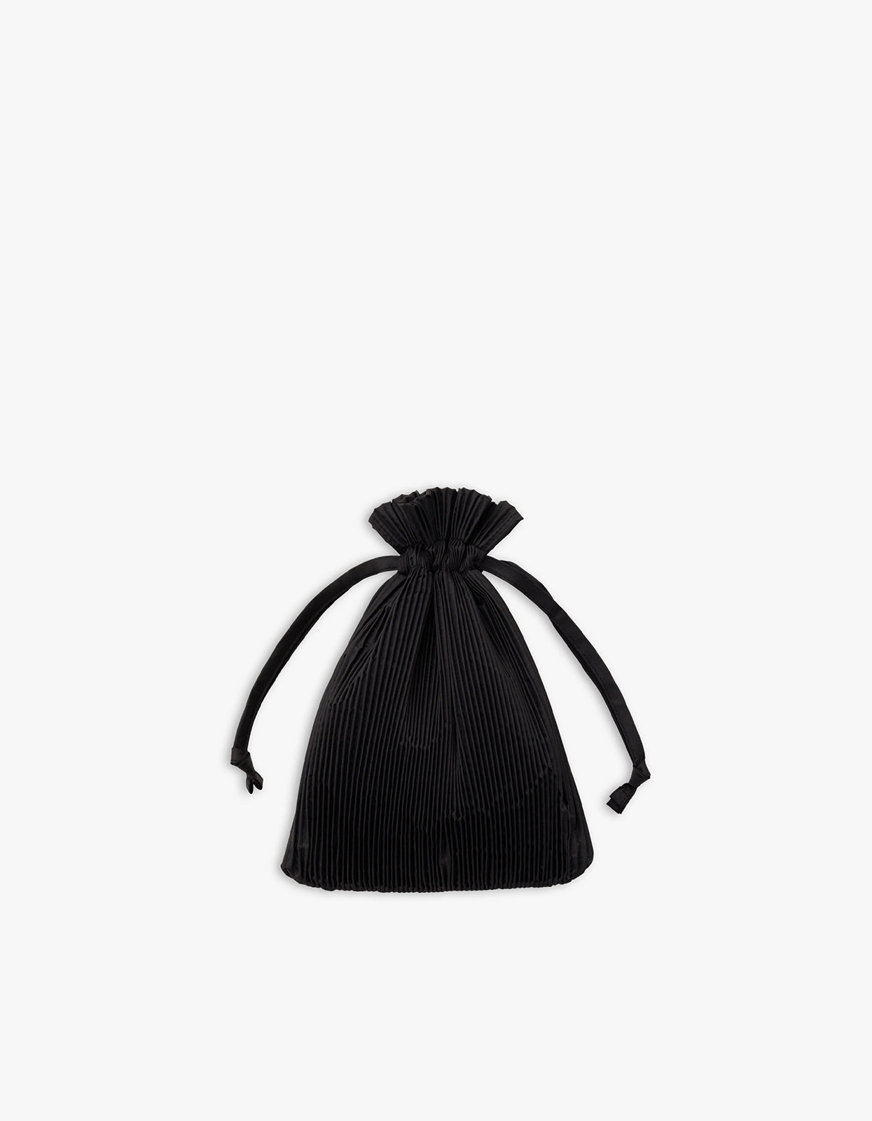 Pleated Baggu - Black