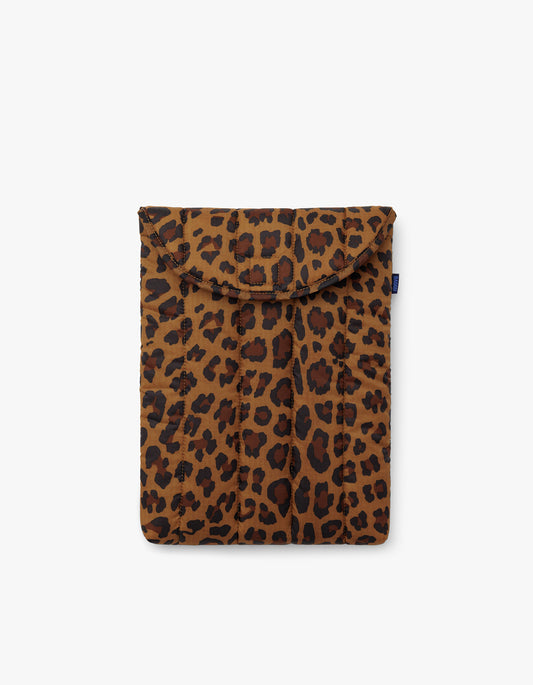 Puffy Laptop Sleeve 13Inch - Leopard