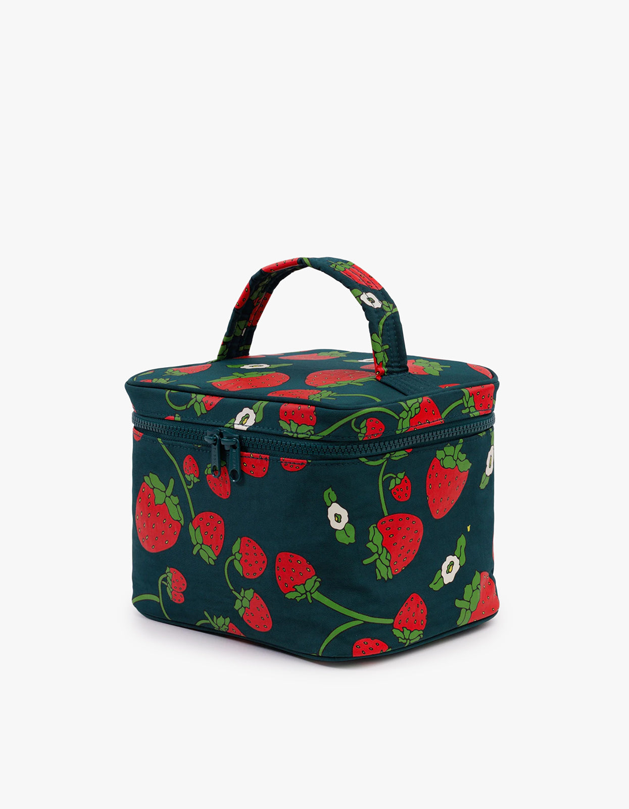 Large Cosmetic Case - Strawberry Blossom