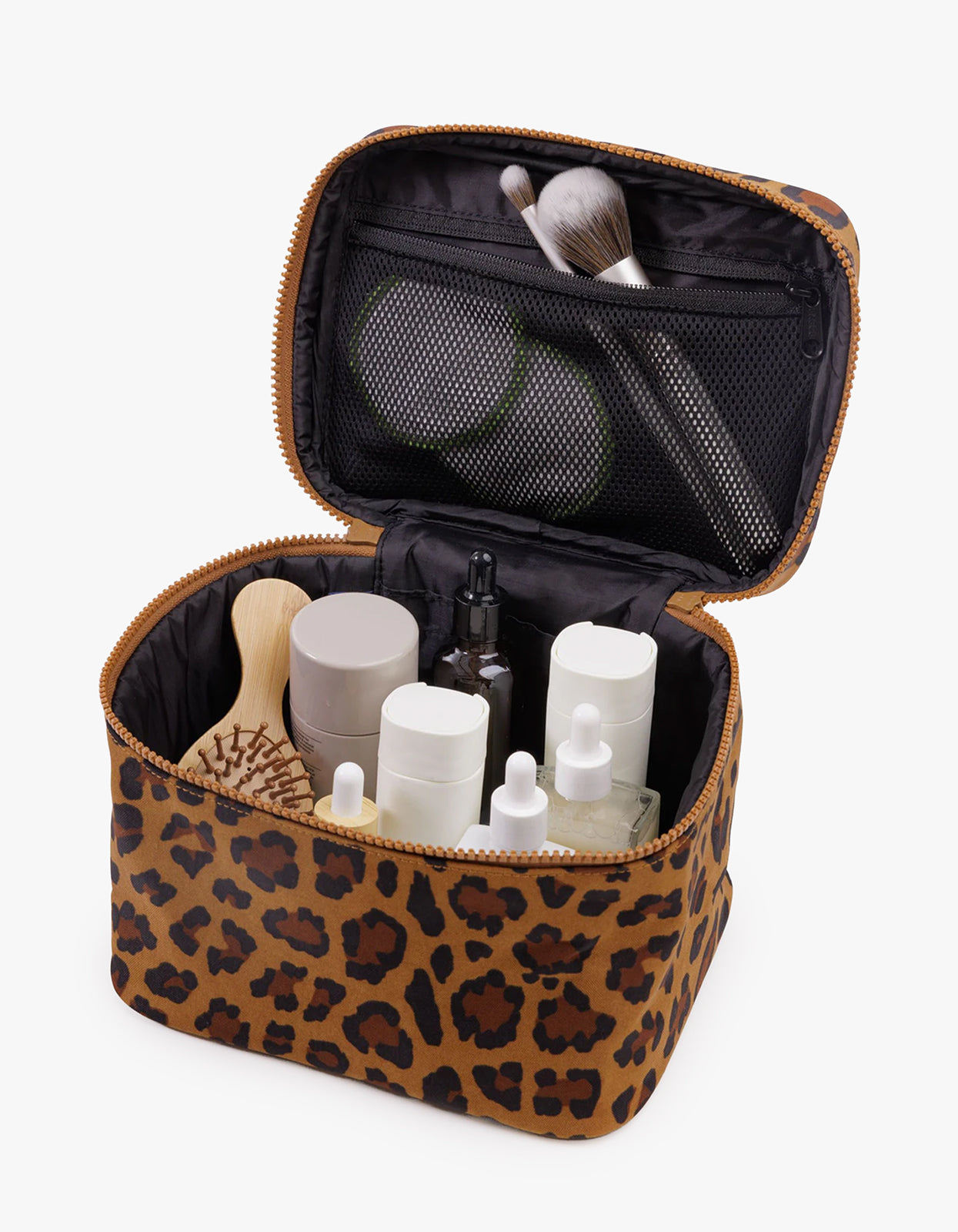 Large Cosmetic Case - Leopard
