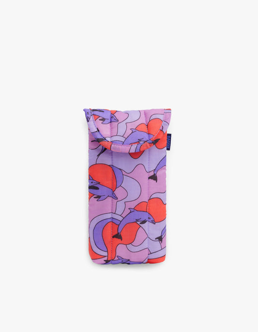Puffy Glasses Sleeve - Dolphins