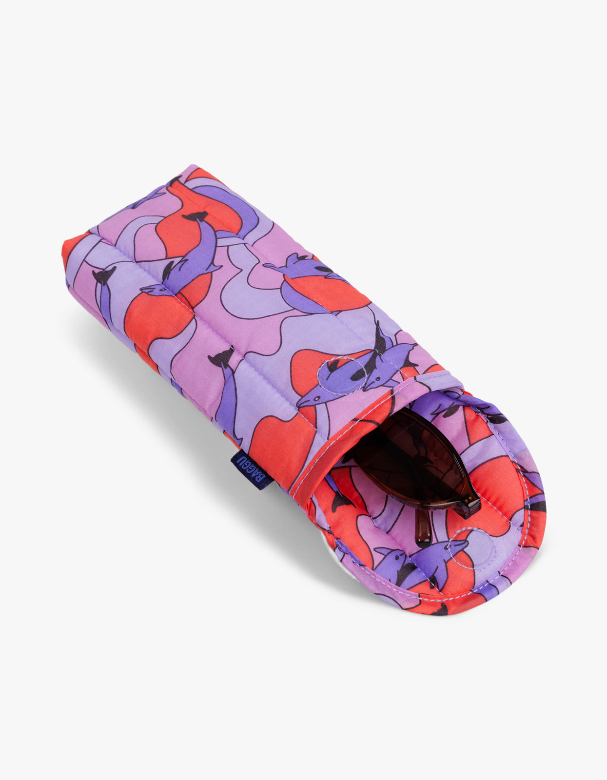 Puffy Glasses Sleeve - Dolphins