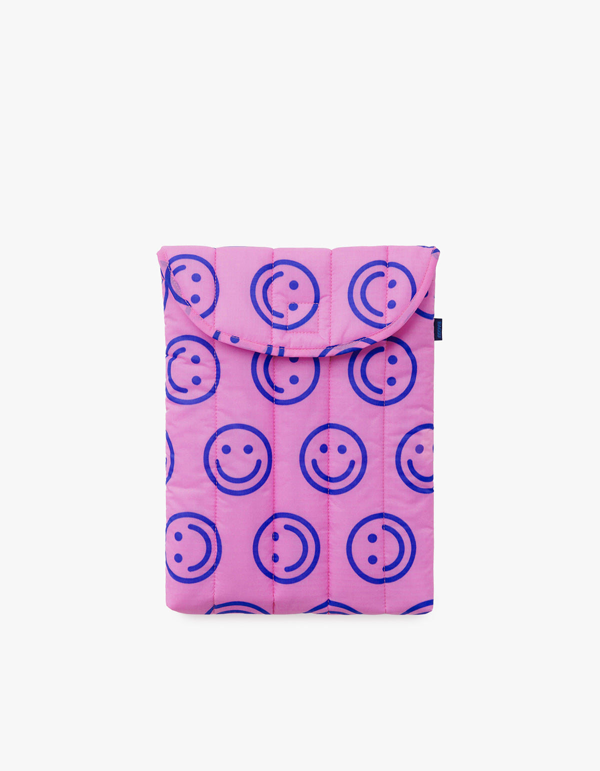 Puffy Laptop Sleeve 13Inch - Pop Pink Happy