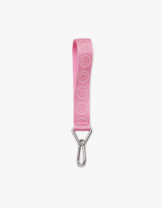 Logo Keychain - Pink Happy