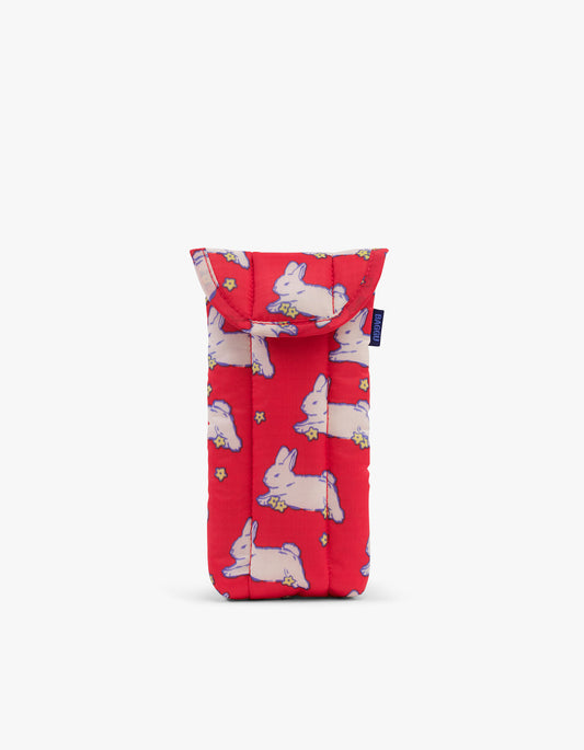 Puffy Glasses Sleeve - Bunnies