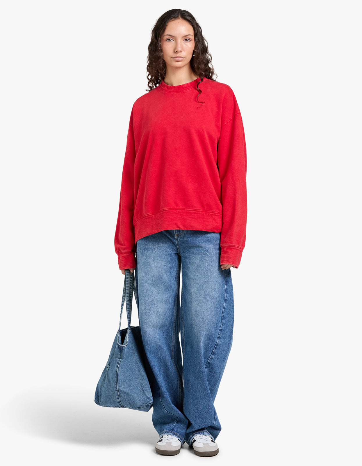 Universal Acid Wash Sweat - Red Acid