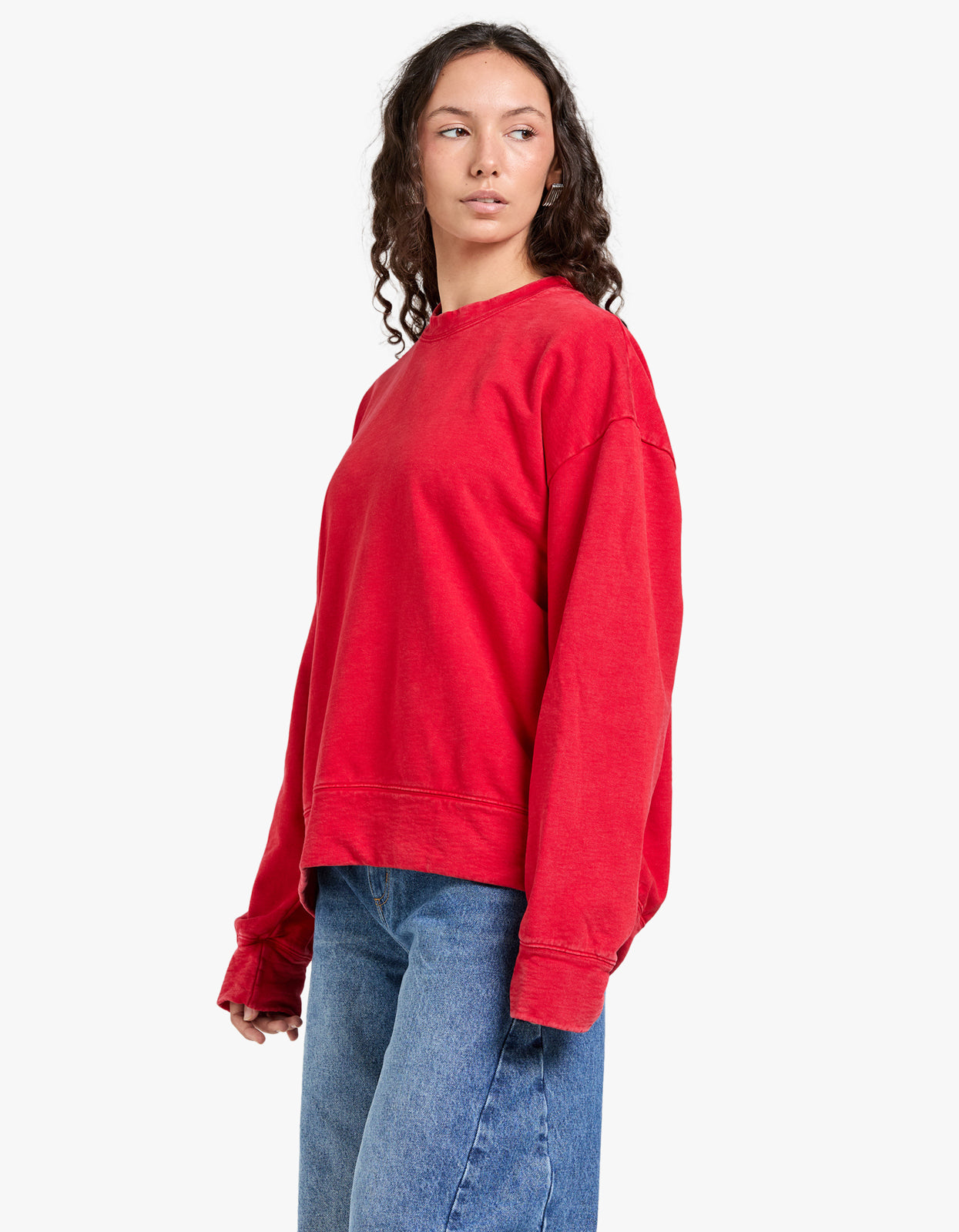 Universal Acid Wash Sweat - Red Acid