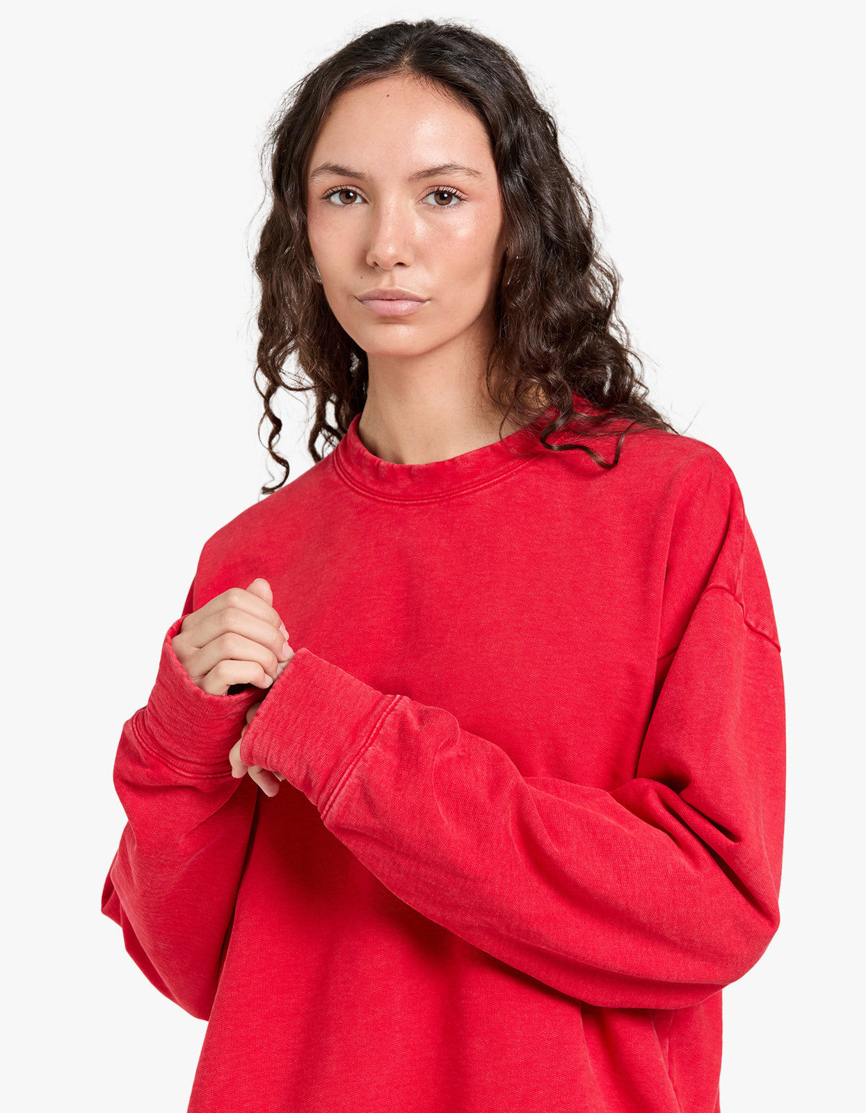 Universal Acid Wash Sweat - Red Acid