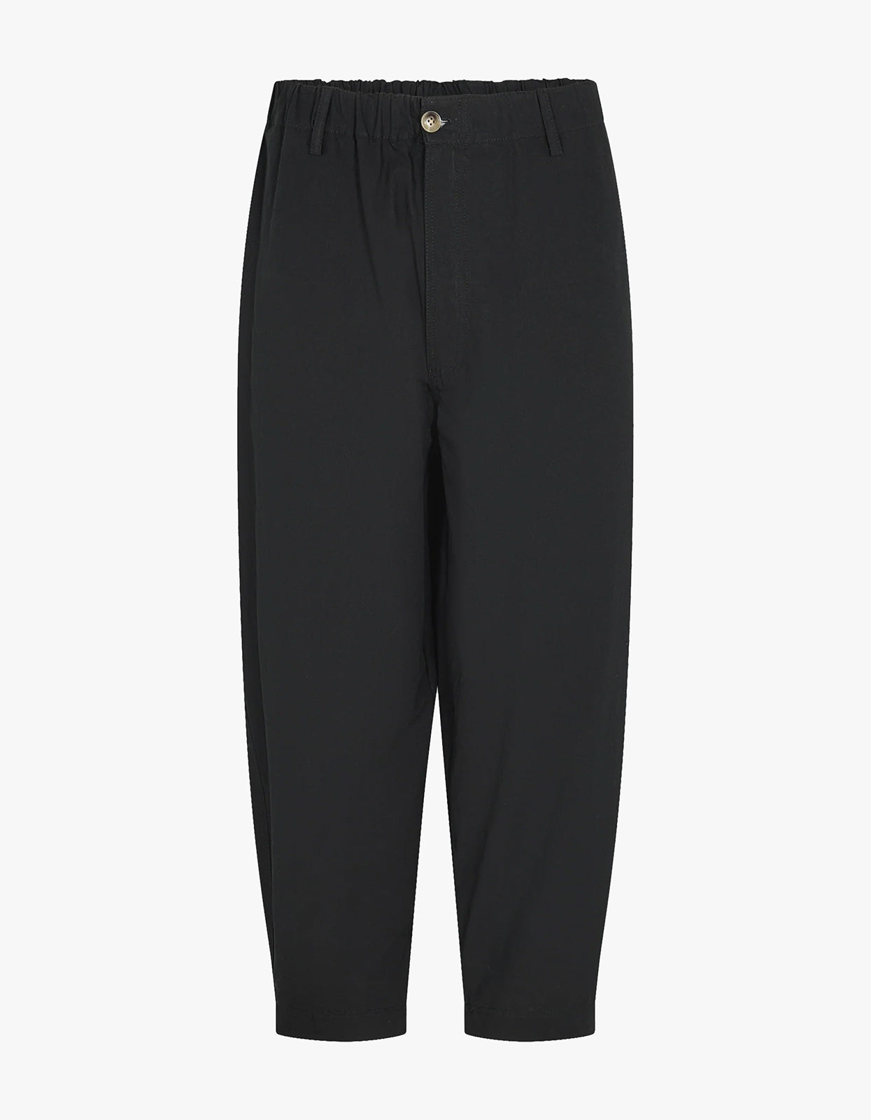 Crushed Cotton Summer Pant - Black
