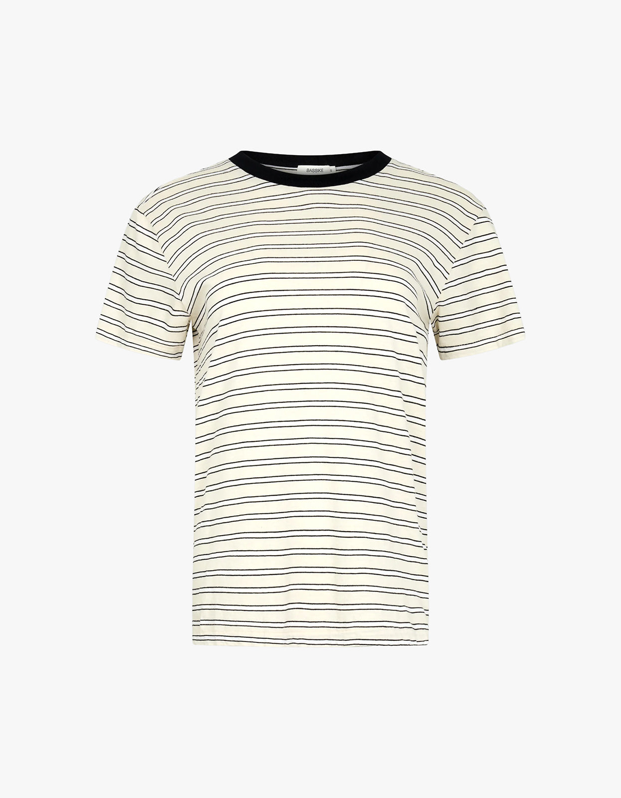 Stripe Classic T.Shirt - Black/White/Undyed