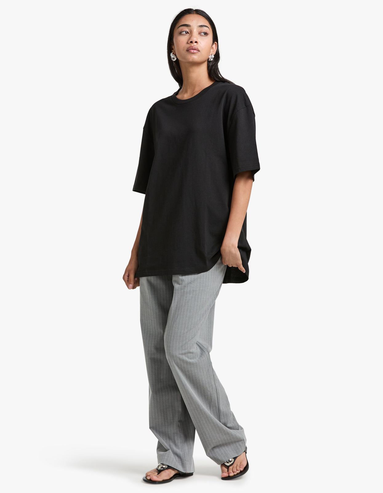 Jonas Boyfriend Tee - Black