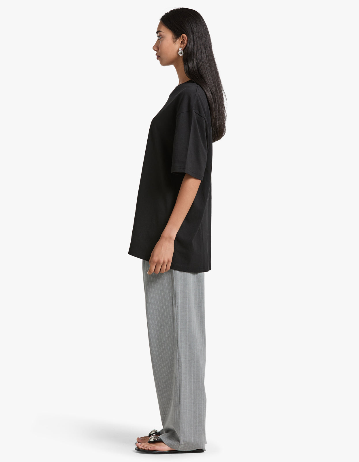 Jonas Boyfriend Tee - Black