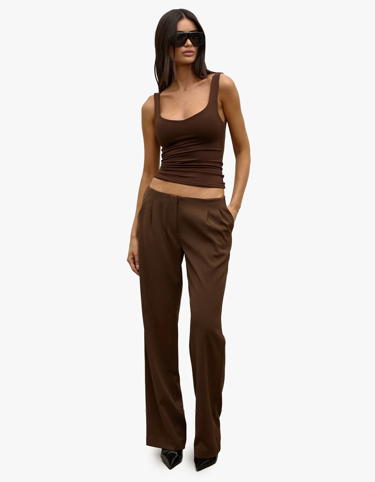 Ray Tank - Chocolate