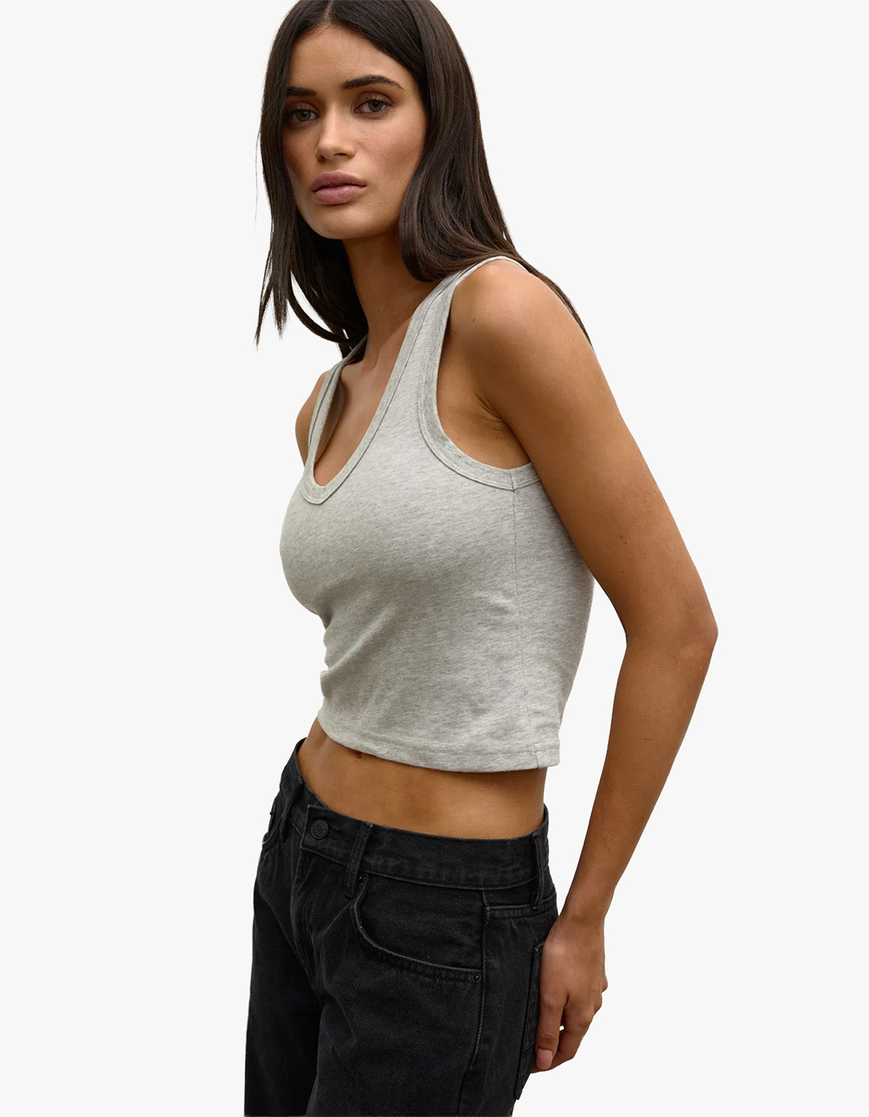 Hali Top - Grey