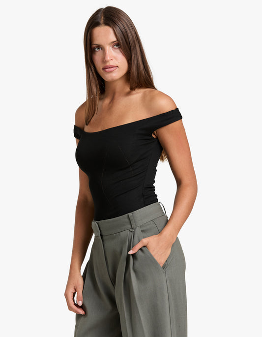 Gigi Bodysuit - Black